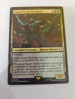 MTG - Universes Beyond: Fallout - Agent Frank Horrigan - NM - NF - Image 1