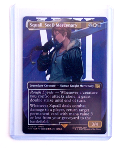 Squall, SeeD Mercenary Legendary Creature - Human Knight Mercenary NM Surge Foil - Image 1