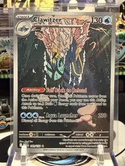 Clawitzer 141/132 - Pokemon TCG: Mega Evolutions - Illustration Rare - Holo - Image 1