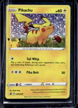 2021 Pokemon 25th Anniversary General Mills Promo Pikachu #SWSH039 - Image 1