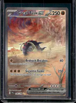 2023 Pokemon SV Great Tusk ex #246/198 - Image 1
