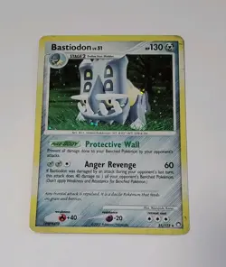 2007 Pokemon Diamond & Pearl Mysterious Treasures Bastiodon #21/123 - Image 1