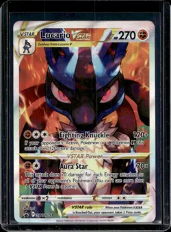 2019-2023 Pokemon SWSH Black Star Promos Lucario VST #SWSH291 - Image 1