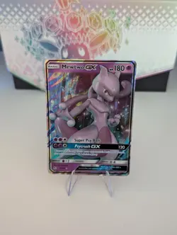 Pokemon TCG Mewtwo GX 31/68 Ultra Rare Hidden Fates - Image 1