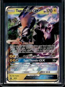 2016-19 Pokemon SM Black Star Promos Tapu Koko #SM50 - Image 1