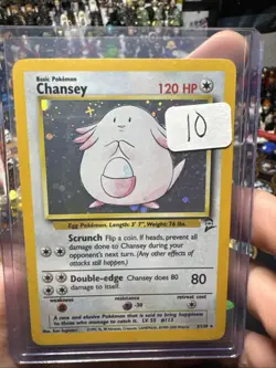 1995 Pokemon Chansey 003/130 Base Set Holo - Image 1