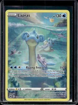 2023 Pokemon SWSH Crown Zenith Lapras Galarian Gallery #GG05/GG70 - Image 1