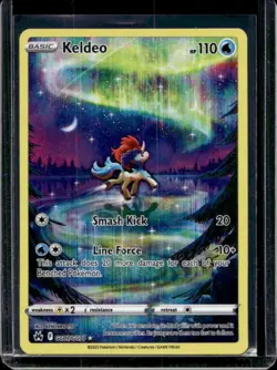 2023 Pokemon SWSH Crown Zenith Keldeo Galarian Gallery #GG07/GG70 - Image 1
