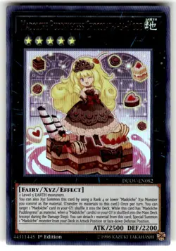 Yugioh Madolche Puddingcess Chocolat-a-la-Mode CROS-EN051 Ultra Rare NM 1st Edi - Image 1