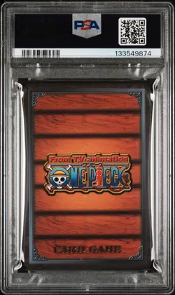 2002 BANDAI ONE PIECE CCG JPN ASSAULT ON BAROQUE WORKS #C04 SANJI PSA 9 - Image 2
