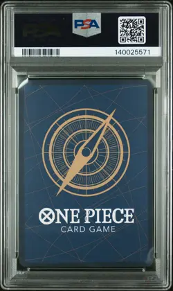 2025 ONE PIECE JPN PROMOS ONE PIECE MAGAZINE VOL.20 #014 MONKEY D. LUFFY PSA 10 - Image 2