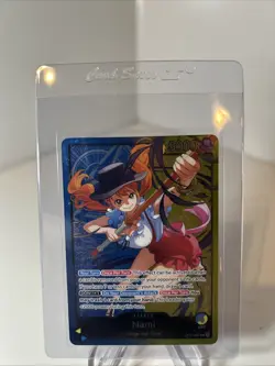 One Piece CCG Nami Leader Foil OP11-041 - Image 1