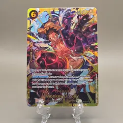 Bandai One Piece CCG Monkey.D.Luffy OP10-118 Royal Blood Full Art Foil SR - Image 1