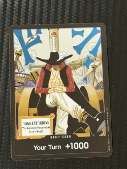 DON!! - Hawk-Eye Mihawk | OP14| One Piece | The Azure Sea's Seven | Foil - Image 1