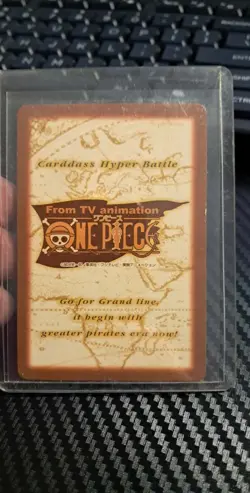 BANDAI One Piece Hyper Battle LUFFY S16 RARE VINTAGE 1ST TCG CCG - Image 2