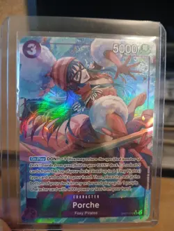 Porche (Parallel) OP07-072 500 Years In The Future Foil English One Piece TCG NM - Image 1