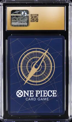 2024 ONE PIECE JPN STRONGEST 3 BROTHERS #P-075 MONKEY D. LUFFY CGC 10 PRISTINE - Image 2