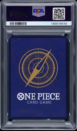 2025 ONE PIECE MANGA ALTERNATE ART OP13-118 MONKEY D. LUFFY PSA 10 - Image 2