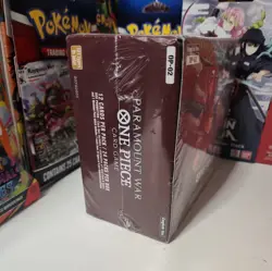 One Piece TCG Paramount War OP-02 Booster Box Red Bottom English Sealed New - Image 2