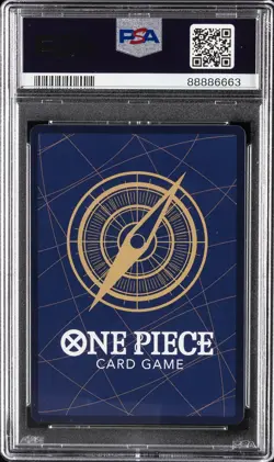 2022 ONE PIECE OP01-ROMANCE DAWN ALTERNATE ART-ERRATA #070 DRACULE MIHAWK PSA 10 - Image 2