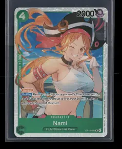 2026 One Piece OP14-031 Nami Super Rare - Image 1