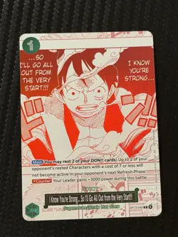 Monkey D. Luffy - OP13-040 - Treasure Campaign Promo - One Piece English - Image 1