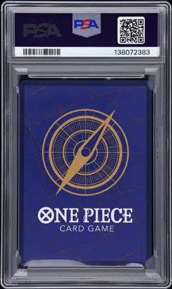 2025 ONE PIECE OP13-CARRYING ON HIS WILL MANGA ALT ART MONKEY D. LUFFY PSA 10 - Image 2