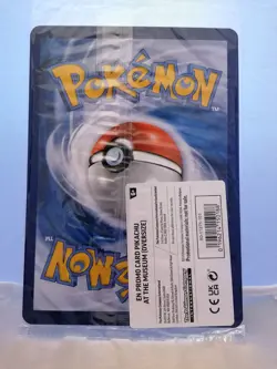 Pokemon Pikachu At The Museum MEP jumbo promo Card Sealed in Mint Condition - Image 2