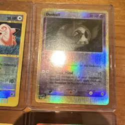 Pokemon TCG Lot 6 Holo Cards Smeargle Clefairy Duskull Ponyta Magby Grimer - Image 5