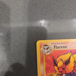 Flareon 19/64 Jungle Set Non Holo Rare Pokemon WOTC Card TCG NM - Image 5