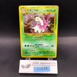 Meganium Holo Neo Premium File Promo - Japanese Pokemon Card - 2000 - Image 1