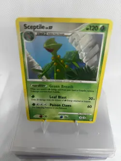 Pokemon TCG Sceptile Arceus Platinum Rare Card 30/99 - Image 2