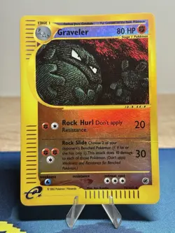 Graveler 79/165 Expedition Reverse Holo Card E Reader Series Pokemon Vintage - Image 1