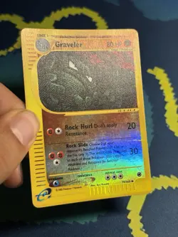 Graveler 79/165 Expedition Reverse Holo Card E Reader Series Pokemon Vintage - Image 3