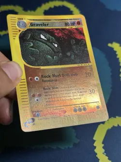 Graveler 79/165 Expedition Reverse Holo Card E Reader Series Pokemon Vintage - Image 4