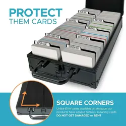 CARDKINGPRO TSB | PRO | 2000 Sports Pokemon TCG Game Card Storage Case Black - Image 4