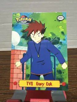 TV8 Gary Oak - Pokemon Topps TV Animation Series 1 Puzzle Card (A) - Image 1