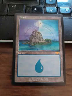Island MtG GURU Promo Card - Unplayed M/NM - Image 1