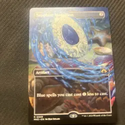 Sapphire Medallion (Borderless) Modern Horizons 3 Regular - Image 1