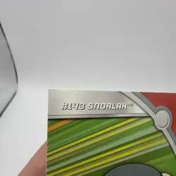 2000 Topps Pokemon TV Animation Heroes & Villains Snorlax #HV14 NON HOLO NMT - Image 2