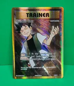 Pokemon XY Evolutions Full Art Near Mint Brock's Grit 107/108 Ultra Rare - Image 1