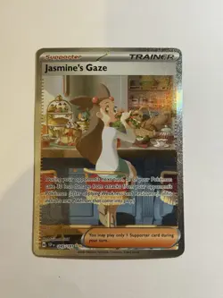 Pokemon Jasmine's Gaze Special Illustration Rare SV08:Surging Sparks 245/191 NM - Image 1