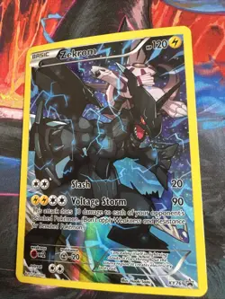 Zekrom (Full Art) #XY76 Black Star Promo Pokemon 2015 English NM- - Image 3