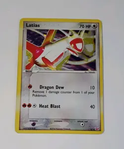Pokemon Latias EX Trainer Kit Card 4/10 70 HP Nintendo English 2004 - Image 1