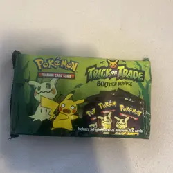 2023 Pokemon TCG TRICK OR TRADE BOOSTER BUNDLE New & Sealed Halloween 50 Packs 820650855306 - Image 1