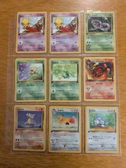 Lot of 1st edition Pokemon cards, early era - see description - Image 3