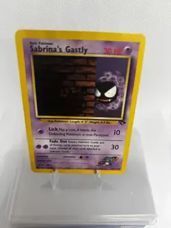 Sabrina's Gastly 96/132 Pokemon TCG Gym Challenge Unlimited LP - Image 2