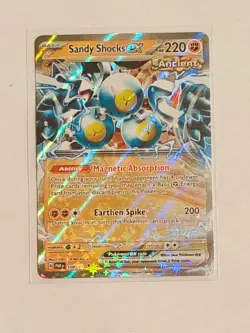 Pokemon TCG Sandy Shocks ex 108/182 SV04: Paradox Rift Holo NM - Image 1