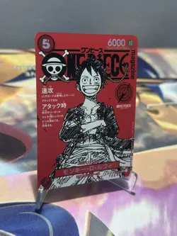 Monkey D Luffy ST21-014 Shonen Jump Magazine Red Japanese Promo One Piece Card - Image 4