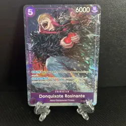 One Piece Donquixote Rosinante (Alt Art) OP10-072 SR Royal Blood - Image 1